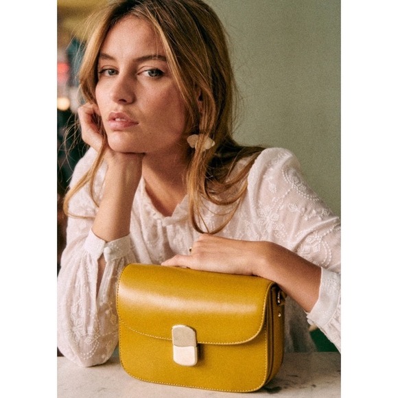 Sézane Valentine Blouse Sz 38 - Picture 4 of 12